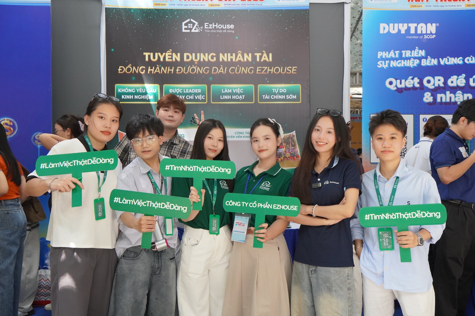 EZ HOUSE TẠI HUIT TALENT DAY 2026: ĐIỂM HẸN KẾT NỐI NHÂN TÀI