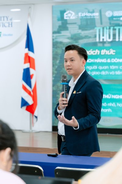 DẤU ẤN CEO EZ HOUSE TẠI WORKSHOP MANAGING ENTREPRENEURIAL PROJECTS