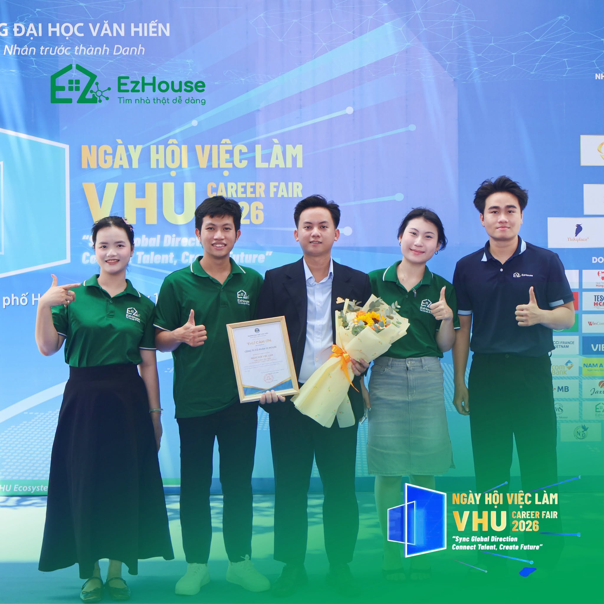 Ez House Đồng Hành Cùng Ngày Hội Việc Làm Đại học Văn Hiến 2026